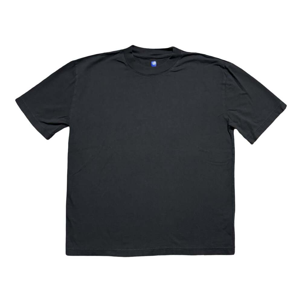 Kanye West YEEZY GAP Blank Black T Shirt Short Sleeve Size Medium